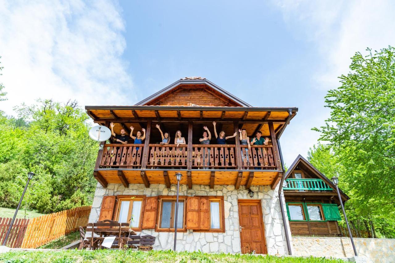 Drvene Kuce Suska - Wooden Houses Suska Zaovine Buitenkant foto