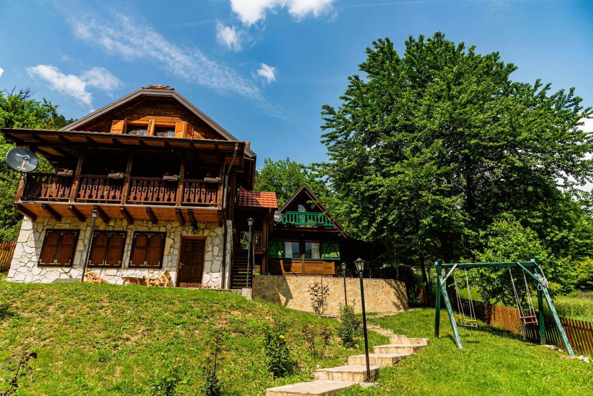 Drvene Kuce Suska - Wooden Houses Suska Zaovine Buitenkant foto