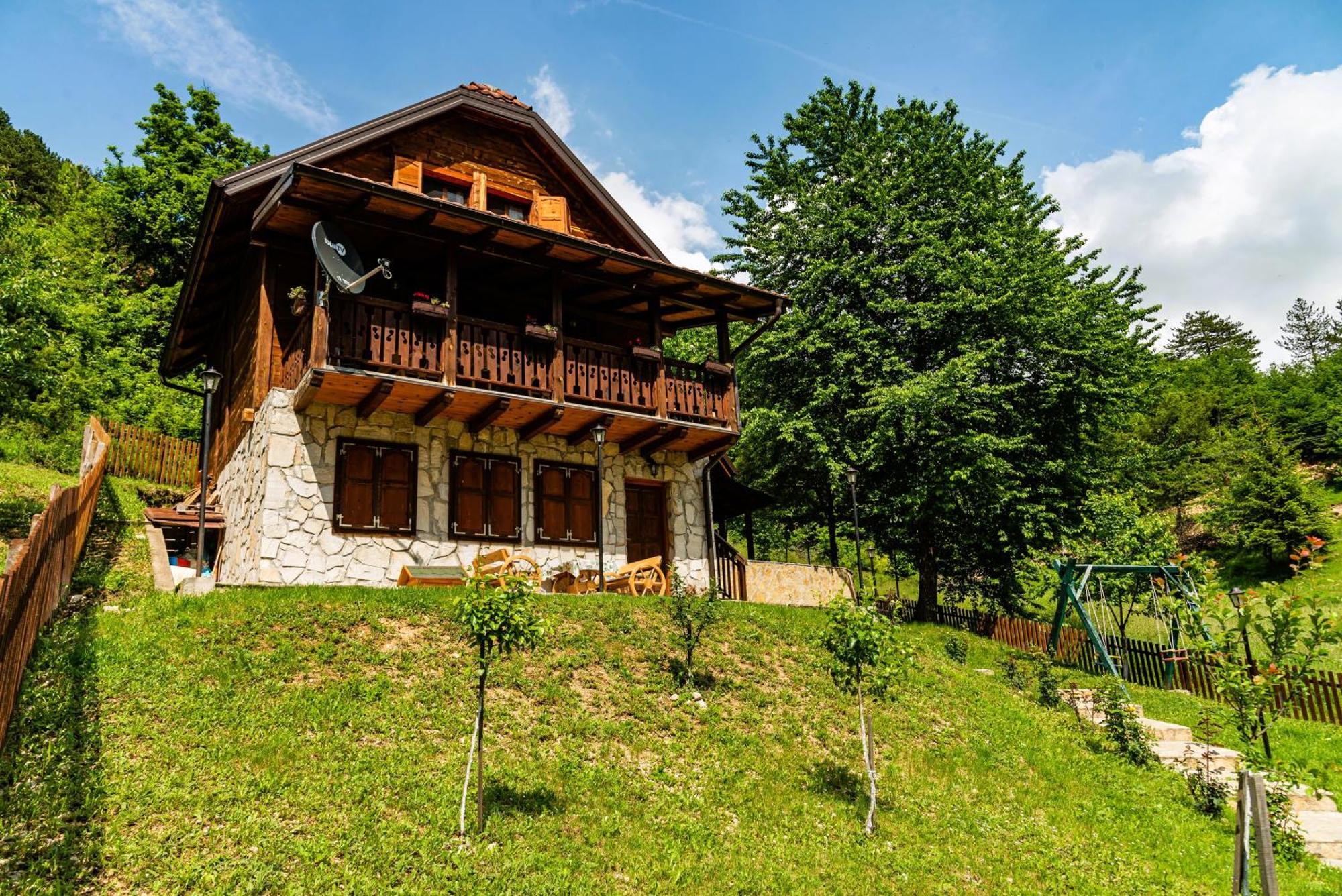Drvene Kuce Suska - Wooden Houses Suska Zaovine Kamer foto